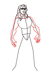 How to Draw Tarzan easy - Drawing Step by Step - Step 5