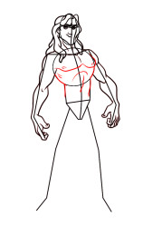 How to Draw Tarzan easy - Drawing Step by Step - Step 6