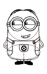 How to draw a minion step by step - Step 8