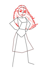 How To Draw Moana  Disney Princess - Step 3