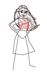 How To Draw Moana  Disney Princess - Step 5