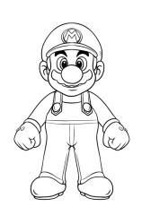 How to draw mario characters step by step - Step 8