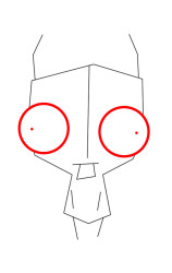 How to draw gir - Step 3