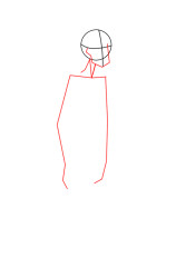 How to draw shaggy - Step 2