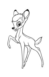 How to draw bambi step by step - Step 10