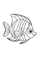 How to draw an angelfish - Step 10