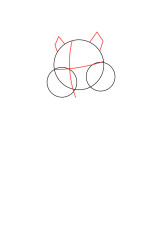 How to draw Alvin - Step 2