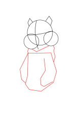 How to draw Alvin - Step 3