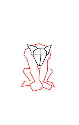 How to draw a gargoyle - Step 2