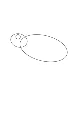 Step by step how to draw a turtle - Step 1