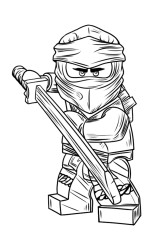How to draw a lego ninjago - Step 10