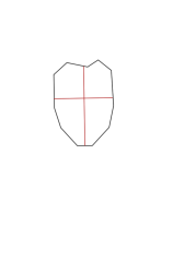 How to draw abraham lincoln - Step 2