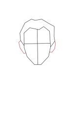 How to draw abraham lincoln - Step 4