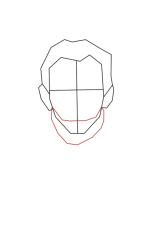 How to draw abraham lincoln - Step 5