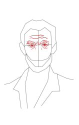 How to draw abraham lincoln - Step 7