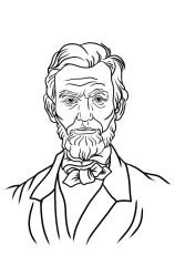 How to draw abraham lincoln - Step 16