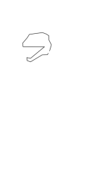 Godzilla how to draw - Step 1