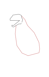 Godzilla how to draw - Step 2