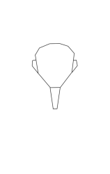 How to draw a sphinx - Step 1