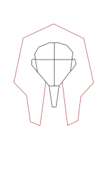 How to draw a sphinx - Step 3