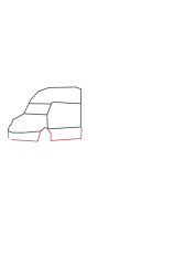 How to draw a semi truck - Step 2