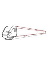 How to draw a train - Step 6