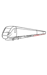 How to draw a train - Step 9