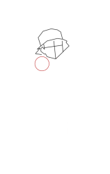 How to draw ash ketchum - Step 3