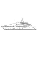 How to draw a yacht - Step 10