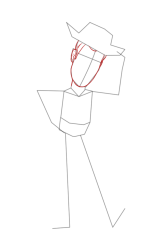 How To Draw Woody Toy Story - Step 5