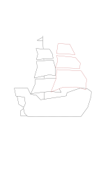 How to draw a pirate ship - Step 5