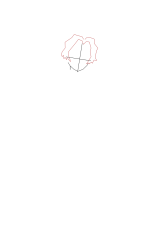How to draw shinobu kocho - Step 2