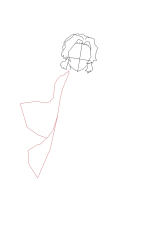 How to draw shinobu kocho - Step 4