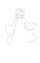 How to draw shinobu kocho - Step 6