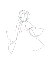 How to draw shinobu kocho - Step 7