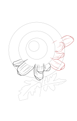 How to draw chrysanthemum - Step 6