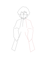 How to Draw Zenitsu Easy - Step 6