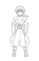 How to Draw Zenitsu Easy - Step 36