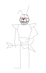 How To Draw Bonnie - Five Nights at Freddy's - Step 15