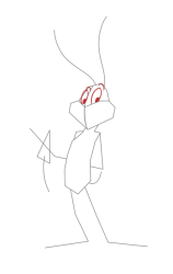 How to draw bugs bunny - Step 7