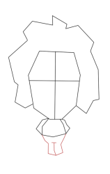 How to draw caricatures - Step 5