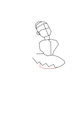 How to draw five nights at freddy's - Step 5
