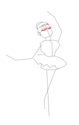 How to draw five nights at freddy's - Step 8