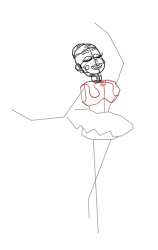 How to draw five nights at freddy's - Step 13