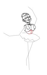 How to draw five nights at freddy's - Step 14