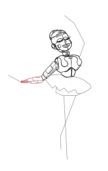 How to draw five nights at freddy's - Step 16