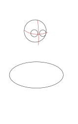 How to draw grimace - Step 4