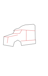How to draw a semi truck - Step 2