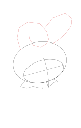 How to draw sanrio characters - Step 5