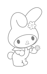 How to draw sanrio characters - Step 22